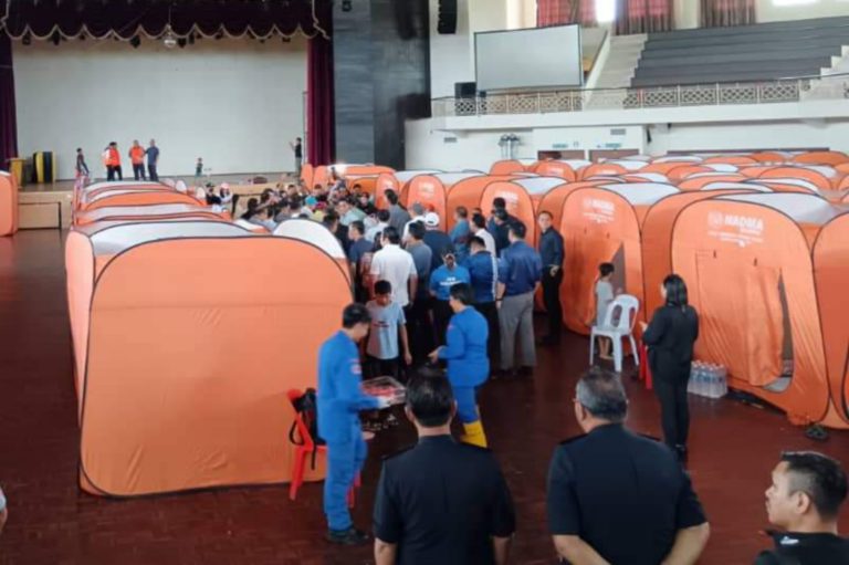 Banjir: Jumlah mangsa di Sabah terus meningkat, empat daerah terjejas