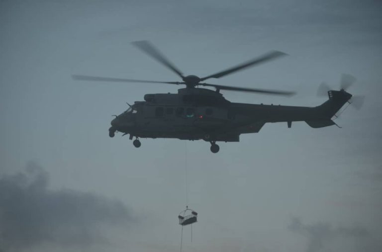 Pesawat TUDM terbang rendah semasa Latihan Kelawar