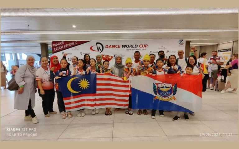 Penari cilik Sabah bersinar di Tarian Piala Dunia, bawa pulang 3 pingat emas