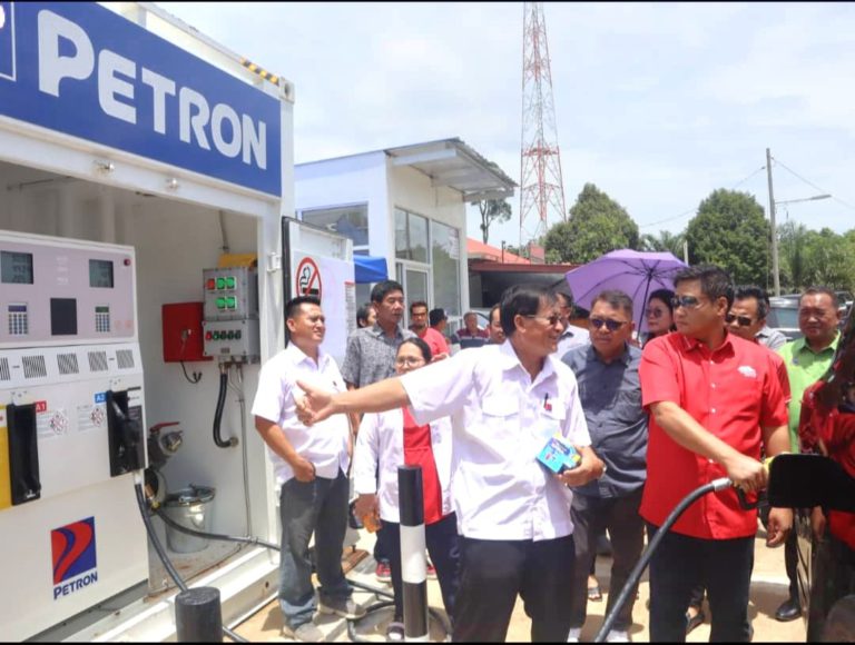 Mini Stesen Minyak pertama kini dibuka di Tongod