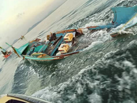 Insiden langgar bot: Dua penumpang warga Filipina dikhuatiri lemas