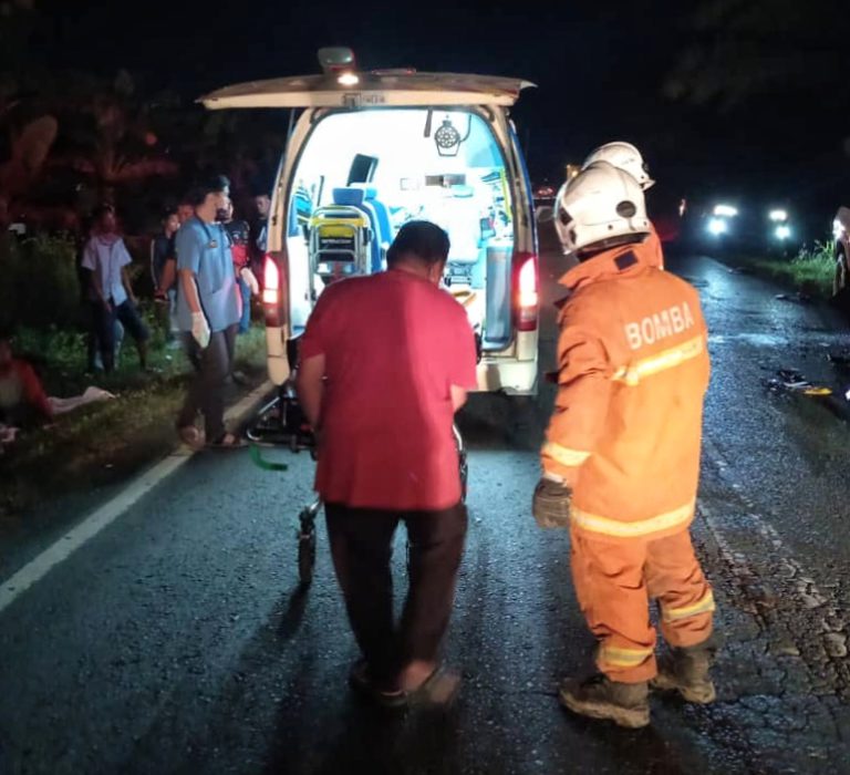 Bayi lelaki maut, lima cedera terlibat kemalangan jalan raya