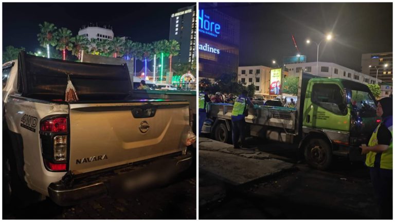 DBKK sita tiga kenderaan,  berniaga secara haram sekitar KK