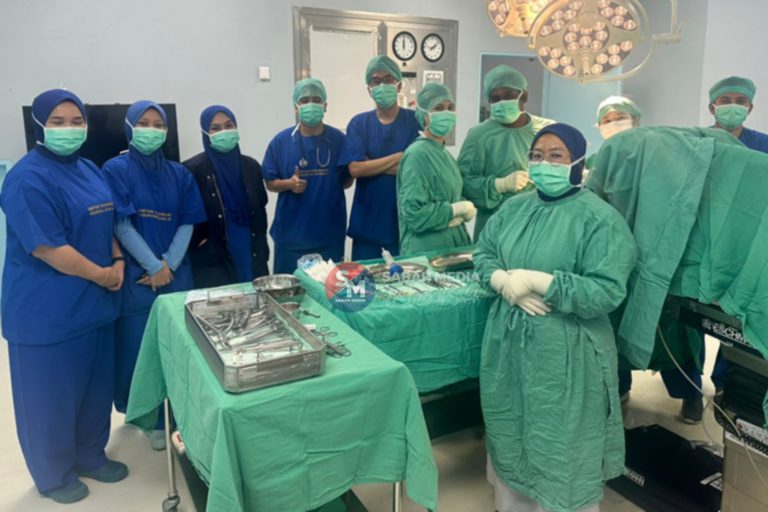 Pakar HQE2, UMS lakukan pembedahan otak secara sedar kepada pesakit warga emas