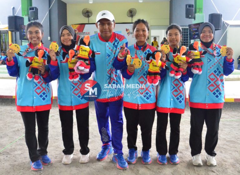 SUKMA 2024 : Skuad Petanque hadiahkan dua pingat emas untuk Sabah