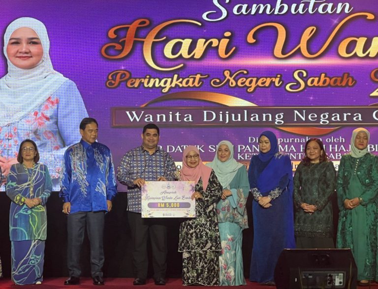 Kerajaan luluskan RM1.5 juta kepada persatuan wanita di  Sabah