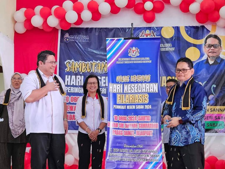 Sabah negeri ketiga tertinggi catat penyakit filariasis