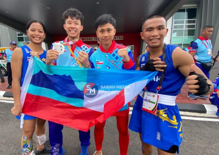 SUKMA 2024 : Tiga atlet wushu Sabah hadiahkan pingat emas