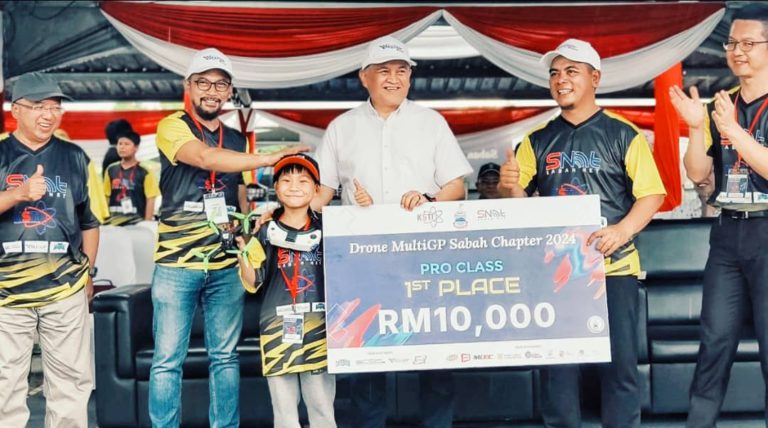 Dua juruterbang Dron muda Thailand ungguli ‘Drone MultiGP Sabah Chapter’