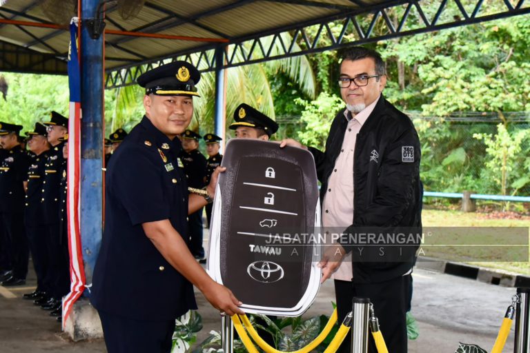 JPJ Sabah terima lima unit kenderaan operasi