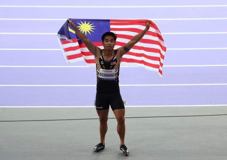 Sukan Paralimpik : Eddy Bernard sumbang gangsa pertama Malaysia