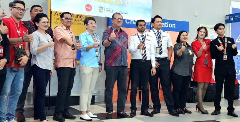 Sabah tambah hubungan global melalui AirAsia