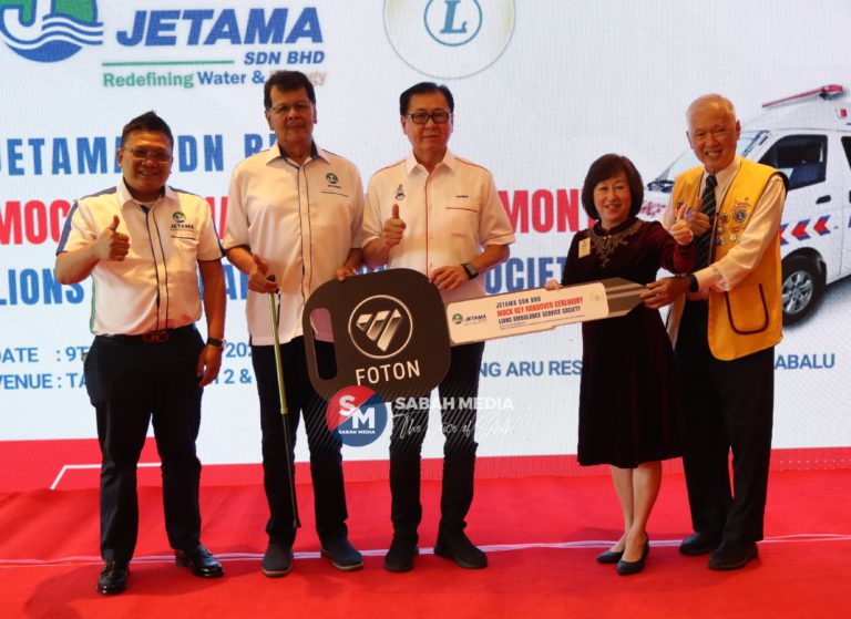 Jetama Sdn Bhd sumbang ambulan, bantu lebih ramai terima manfaat pengangkutan perubatan