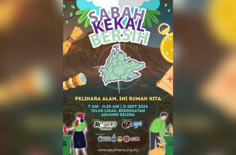 Orang ramai dipelawa hadir meriahkan program ‘Sabah Kekal Bersih’ esok