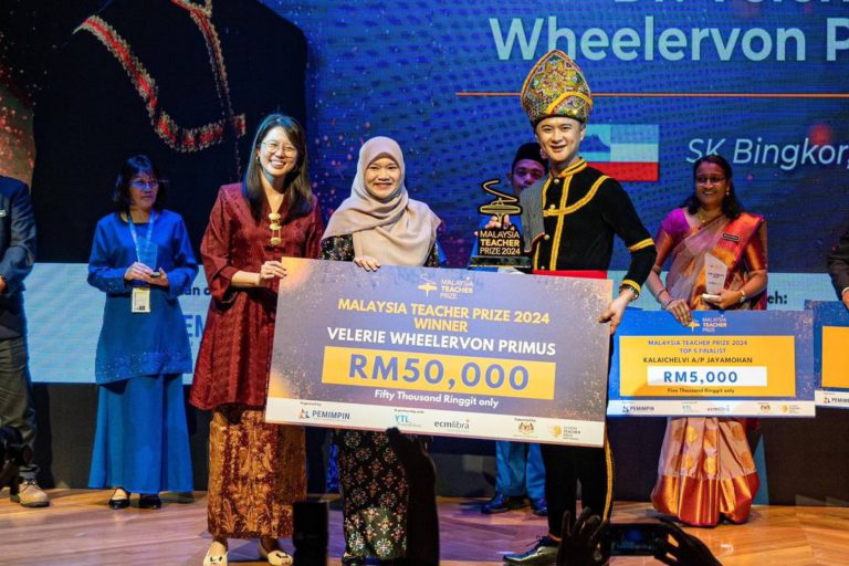 Dr. Velerie Juarai Malaysia Teacher Prize 2024