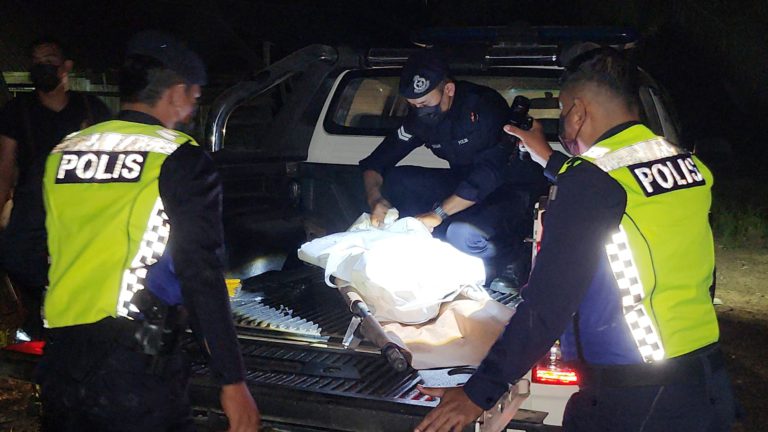 Wanita warga emas rentung dalam kebakaran rumah di Kg Pituru