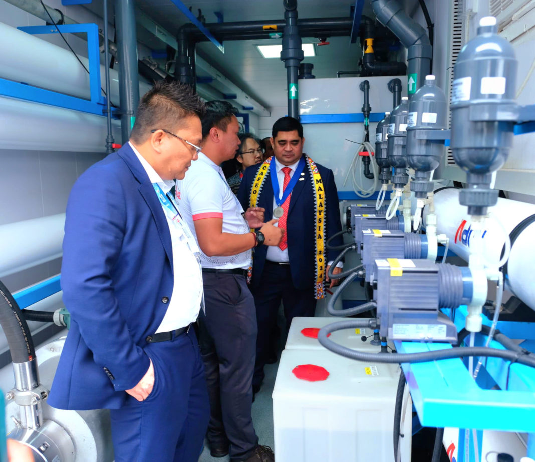 Jetama Jetama perkenal sistem Desalinasi Air Laut | Sabah Media