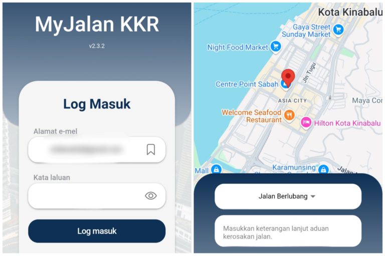 Aplikasi MYJalan KKR galak orang awam salur maklumat kerosakan jalan raya