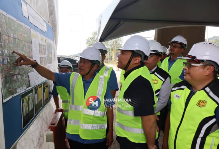 Dua faktor punca kelewatan projek Pan Borneo Jajaran Sepanggar-Bulatan Berungis lewat disiapkan
