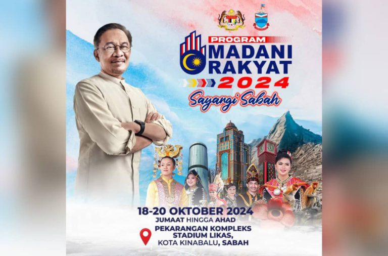 Program Madani Rakyat 2024 Sayangi Sabah bermula hari ini