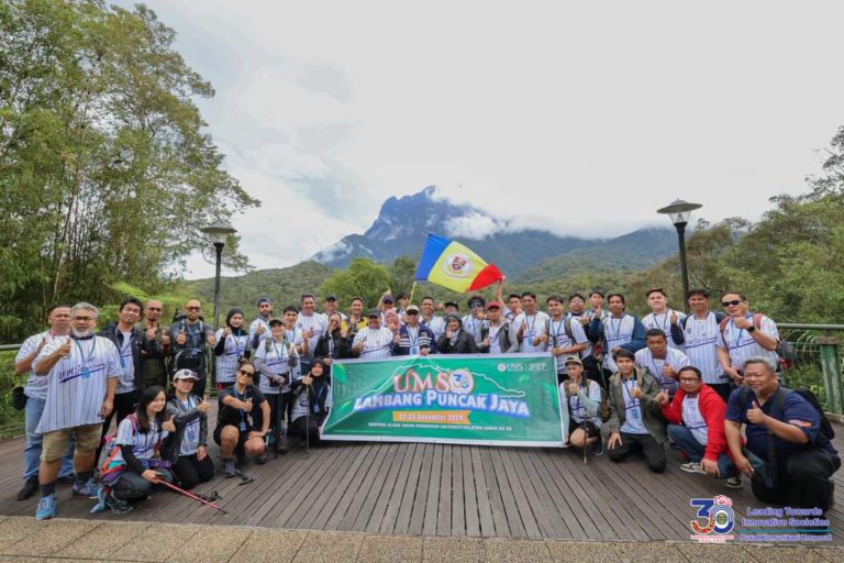 Robot ciptaan pelajar UMS bergerak di  permukaan tidak rata di Gunung Kinabalu