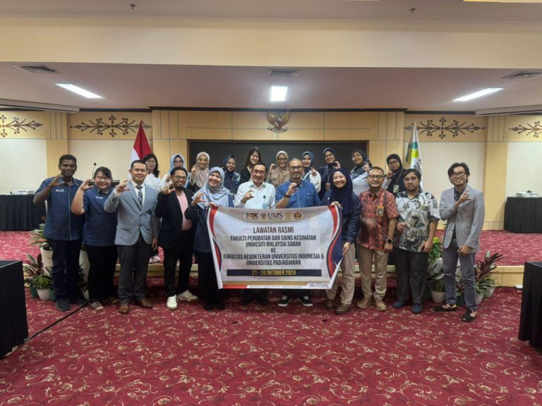 FPSK UMS ke Indonesia fokus kerjasama akademik, klinikal serantau