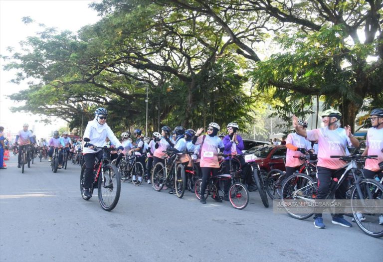 Lebih 1,000 peserta sertai berbasikal bersama TYT