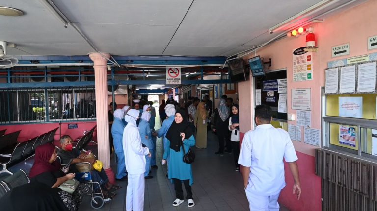 Perkhidmatan Hospital Papar kembali beroperasi seperti biasa