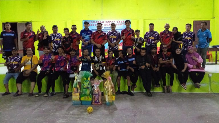 26 pasukan jayakan Kejohanan Sepak Takraw Tertutup Kuala Penyu