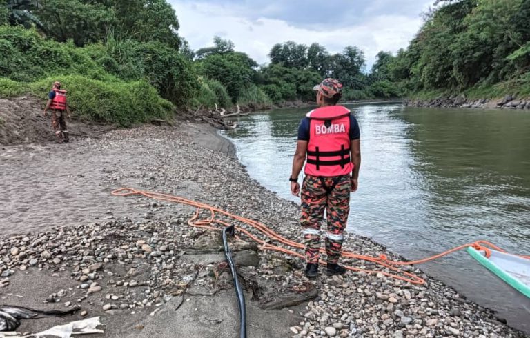Lelaki dikhuatiri hilang di sungai semasa menjalankan aktiviti menangkap ikan