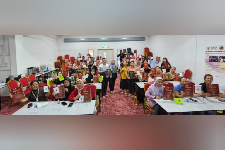 Bengkel Pembuatan Linangkit, Pakaian Tradisi & Aksesori di Keningau Perkasa Komuniti Tempatan   