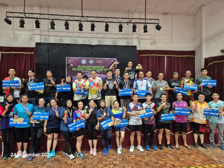 148 peserta sertai Kejohanan Badminton Tertutup Ranau 2024