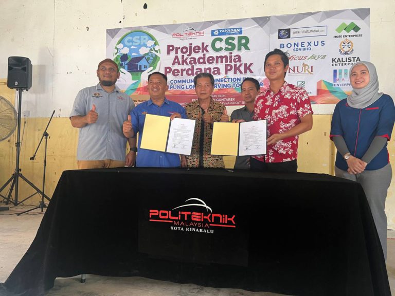 PKK serah enam projek pelajar kepada Komuniti Kg Lokub