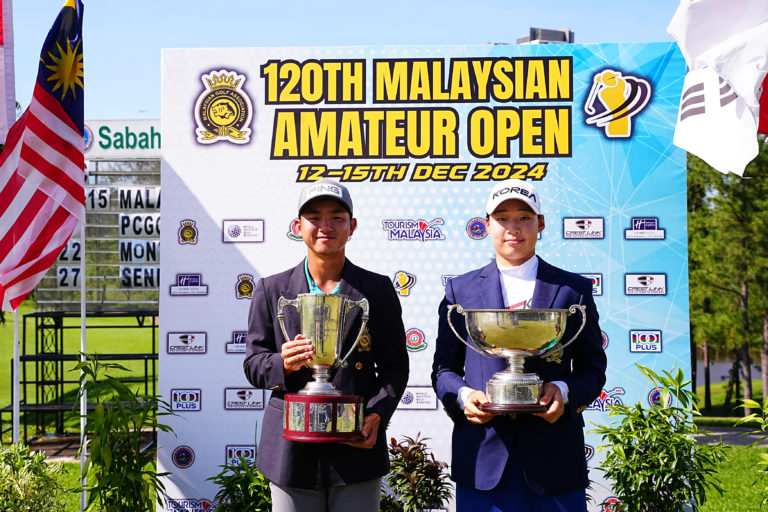 Nguyen Anh Minh & Sieun Lee dinobatkan juara Kejohanan Golf Amatur Terbuka Malaysia ke-120