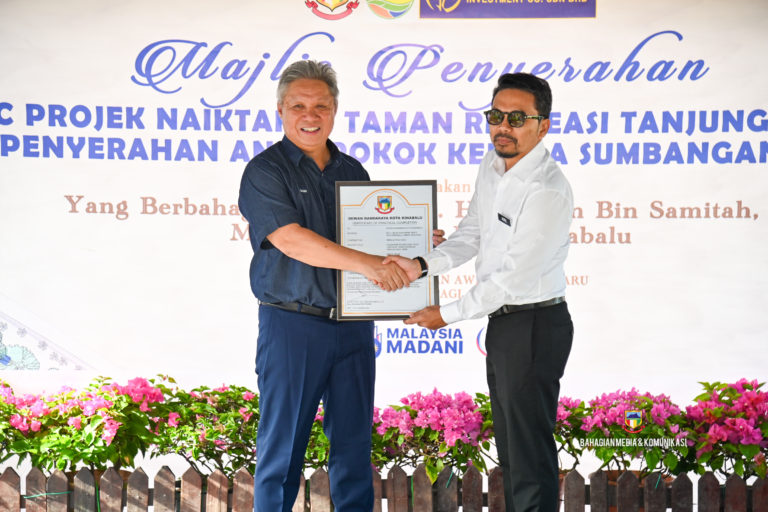 Taman Awam Tanjung Aru kini berwajah baru