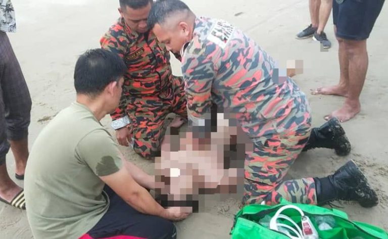 Tragedi Lemas di Pantai Bundusan: Dua Mangsa Ditemui Meninggal Dunia