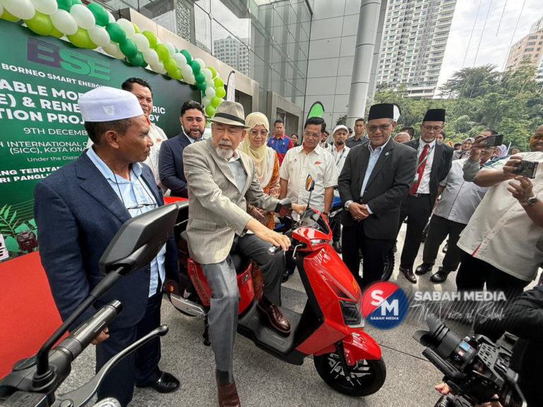 Projek Mobiliti Mampan & Tenaga Boleh Baharu dilancar di Sabah