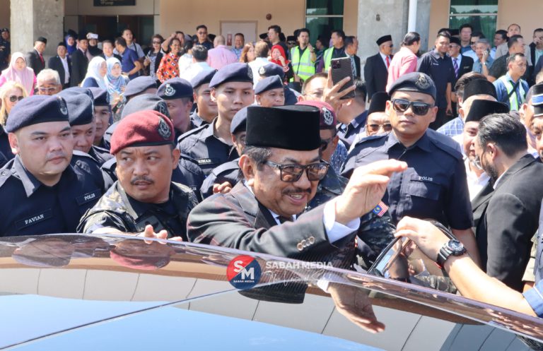 Tun Musa selamat tiba di Kota Kinabalu