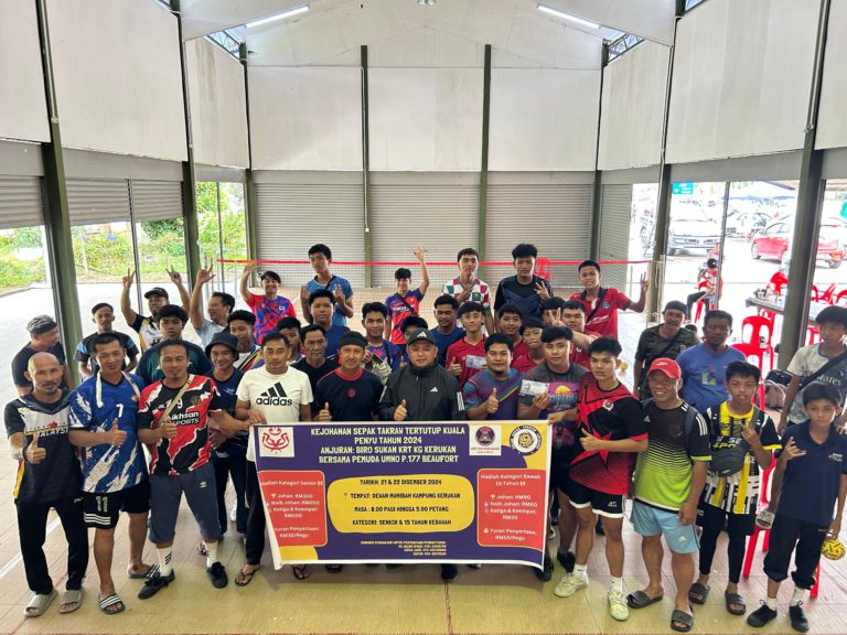 34 pasukan jayakan Kejohanan Sepak Takraw Tertutup Kuala Penyu