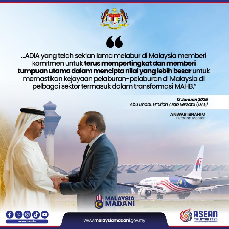 Pembukaan Tahun Baharu 2025: Lawatan Pemimpin Dunia dan Komitmen ADIA terhadap Malaysia