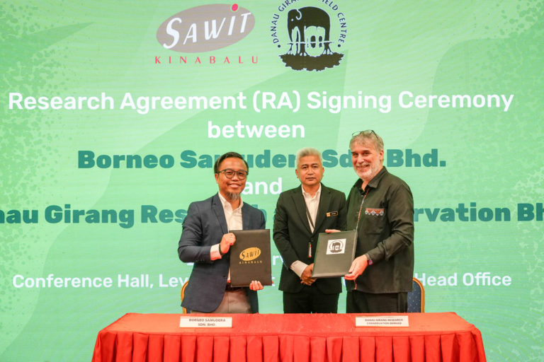 BSSB, Danau Girang Research and Conservation Bhd meterai Perjanjian Penyelidikan
