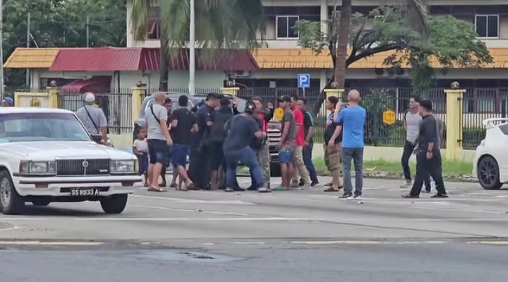 Lelaki Mengamuk, Lima Mangsa Cedera