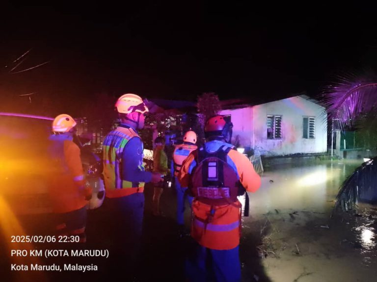 Kota Marudu kembali dilanda banjir, jumlah mangsa terus meningkat