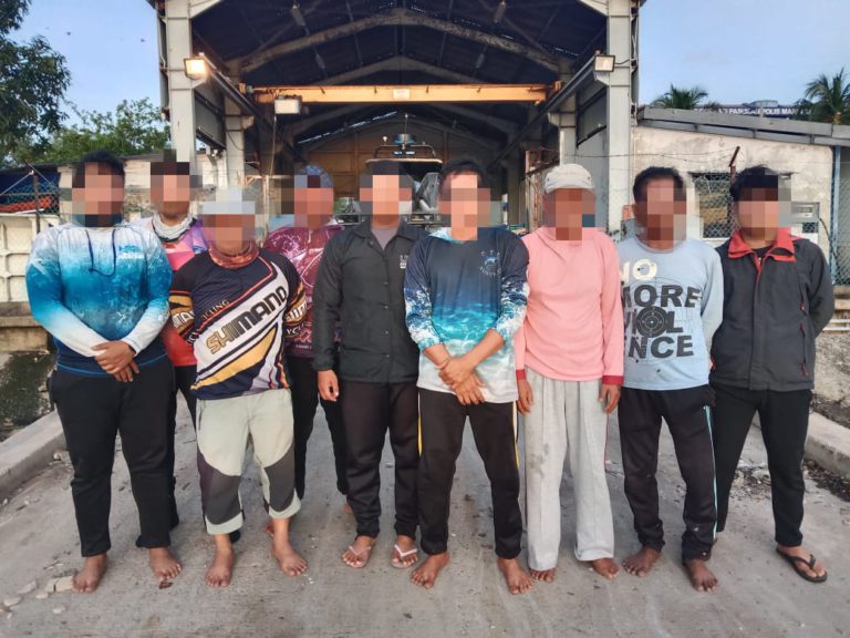 Sembilan nelayan asing ceroboh perairan negara diusir pulang