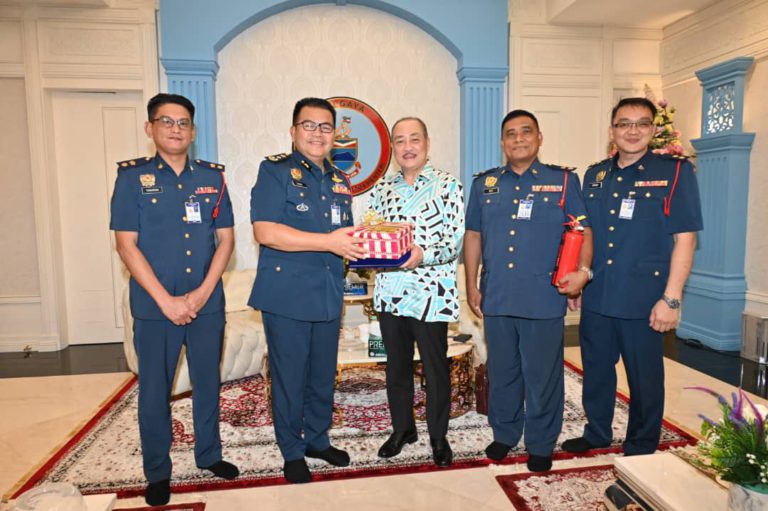 Hajiji terima kunjungan hormat pengarah JBPM Sabah