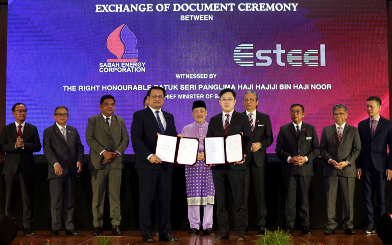 SEC meterai perjanjian dengan PETRONAS, bekal 150 MMscfd gas asli kepada Esteel