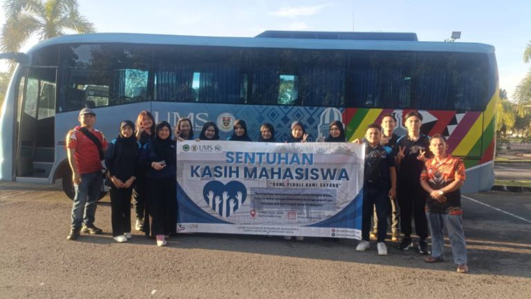 Pelajar Non Residen UMS santuni anak yatim di Pitas