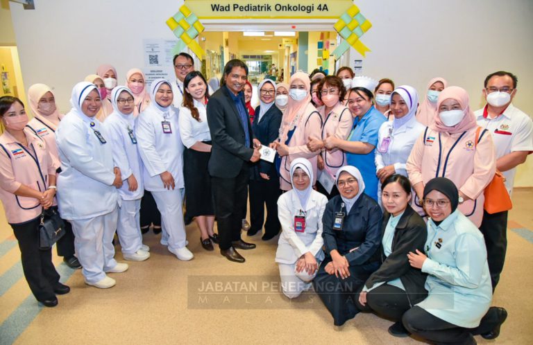 MUTIARA GRS santuni pesakit kanser di HWKKS