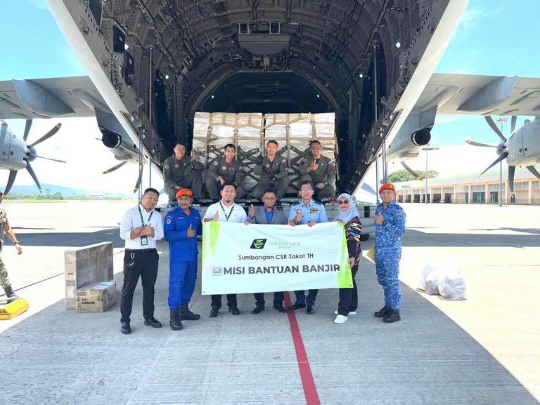 TH sumbang 1,000 RTEF kepada mangsa terjejas banjir