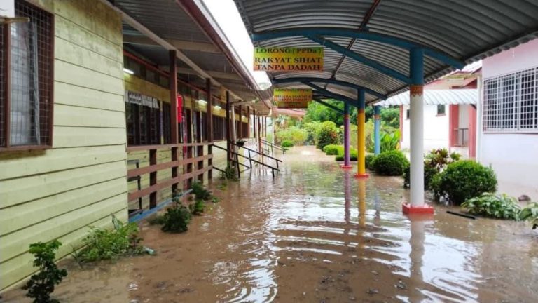 24 buah sekolah di Sabah terjejas banjir